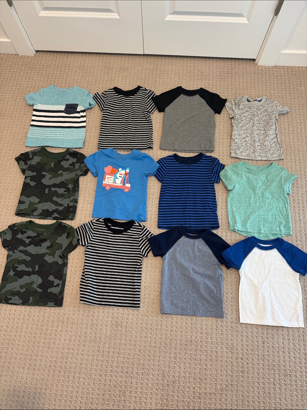 Cat & Jack 18M Boys Short Sleeve Tee Assorted Pack